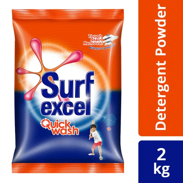 Surf Excel Quick Wash Detergent Powder 2 kg