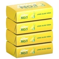 Godrej No.1 Lime and Aloe Vera Soap 150 g (Pack of 4)