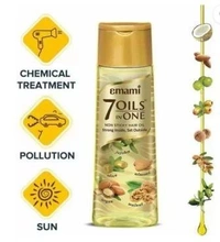 EMAMI 7 Oils In One Non Sticky & Non Greasy Hair Oil, 500ml