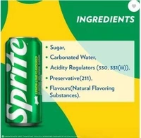 Sprite Carbonated Water Can  (300 ml)