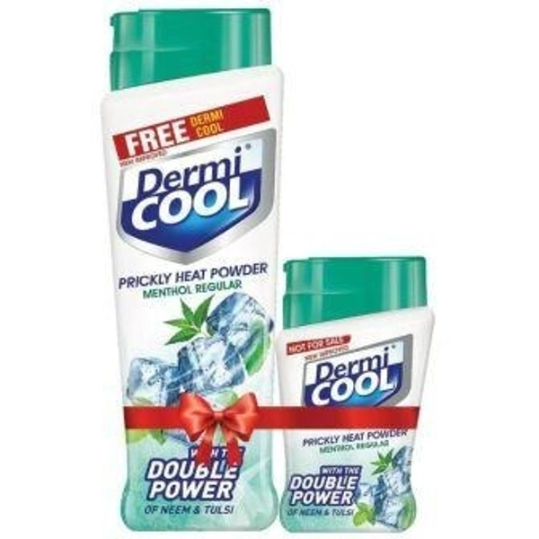 Dermi Cool Prickly Heat Powder Menthol Regular 150g  (210 g)