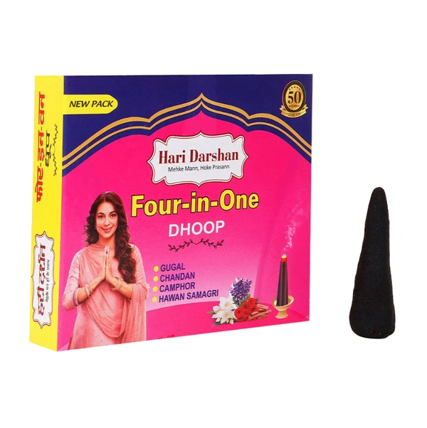 Hari Darshan Four In One Dhoop Sticks 16 pcs