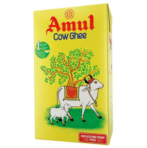 Amul Cow Ghee 1 L (Tetra Pak)