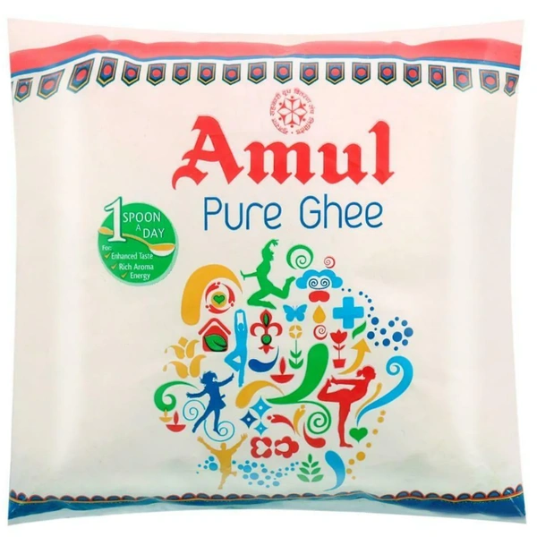 Amul Pure Ghee 500 ml (Pouch)