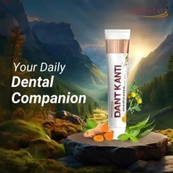 PATANJALI Dant Kanti Medicated Oral Gel for Teeth Whitening Toothpaste  (100 g)