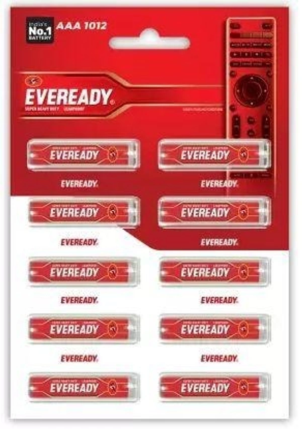 EVEREADY Carbon Zinc AAA Battery  (Pack of 10)