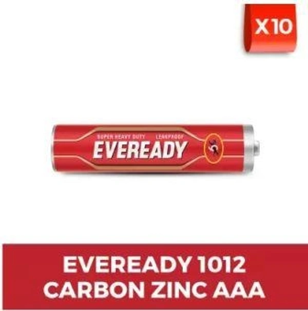 EVEREADY Carbon Zinc AAA Battery  (Pack of 10)
