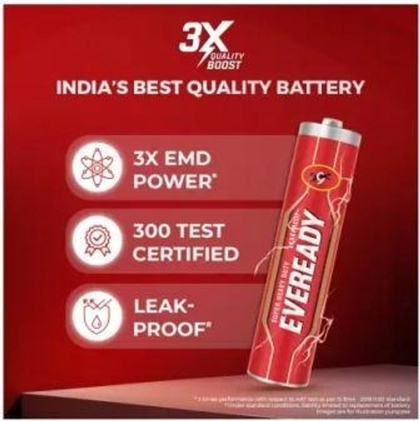 EVEREADY Carbon Zinc AAA Battery  (Pack of 10)