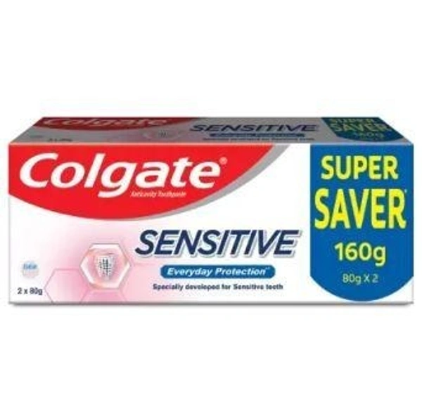 Colgate Sensitive Everyday Protection Toothpaste (160 g, Pack of 2)