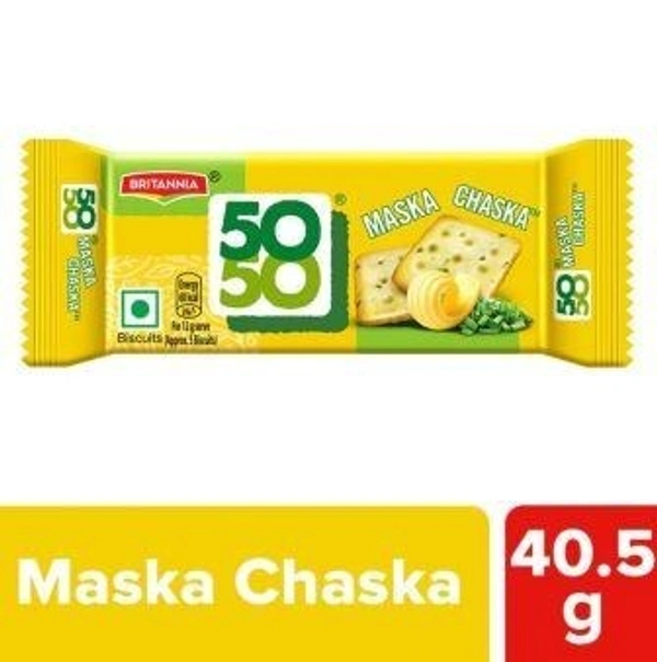 Britannia 50-50 Maska Chaska Biscuits 40.5 g