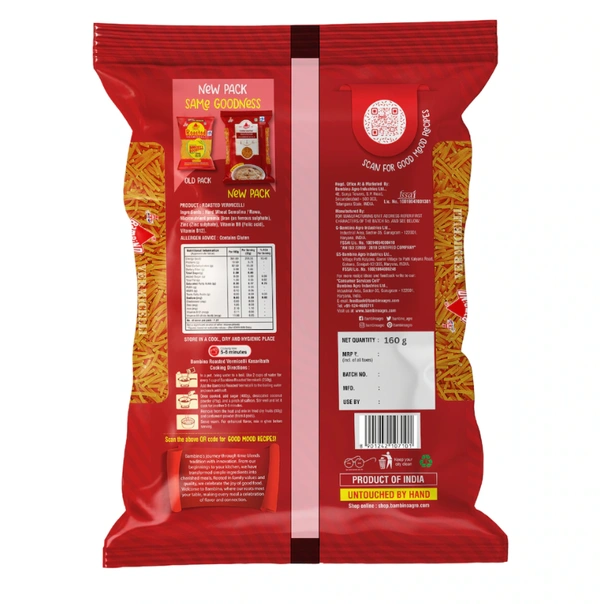 Bambino Roasted Vermicelli 160 g