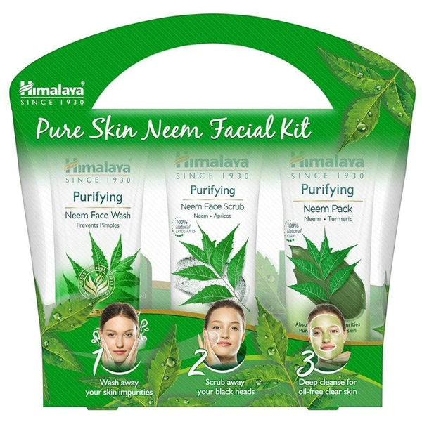 Himalaya Pure Skin Neem Facial Kit (100 g + 50 ml)