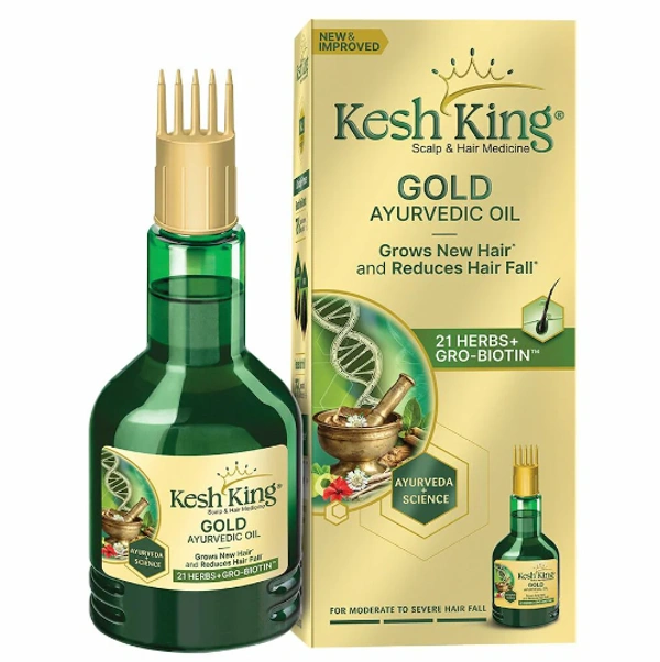 Kesh King Gold Ayurvedic Scalp and Hair Oil 100ml