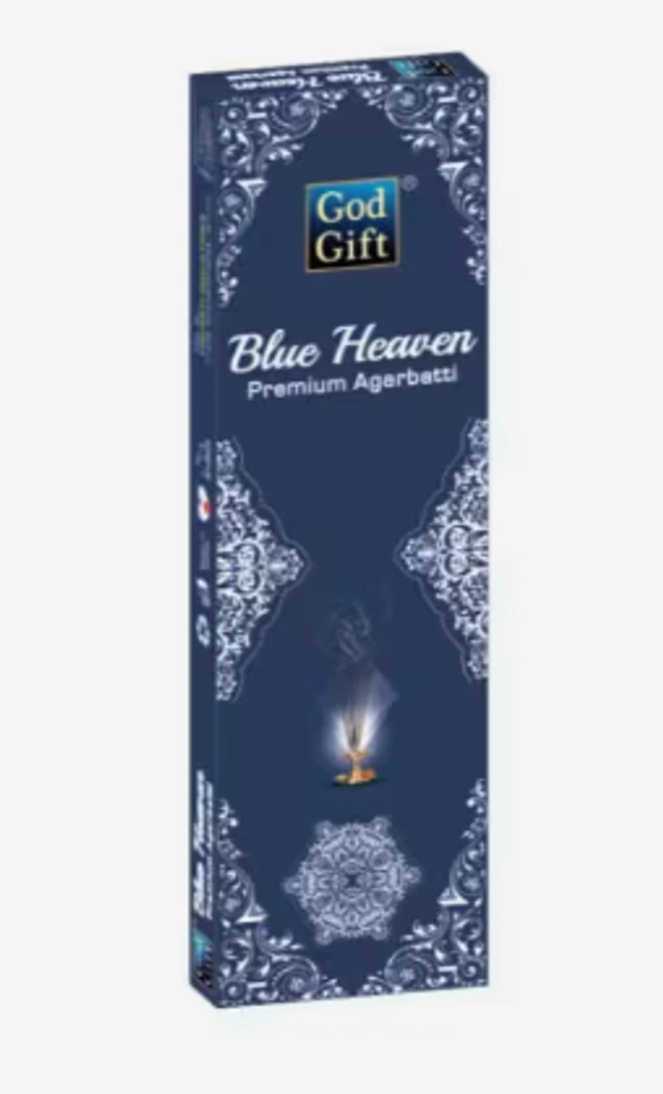 God Gift Premium Blue Heaven Agarbatti