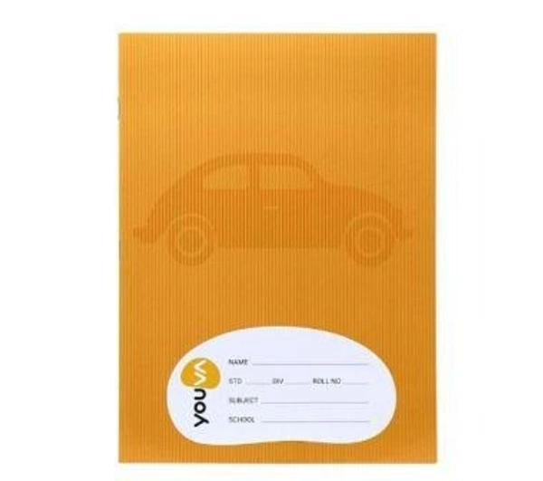Navneet Youva Soft Bound English Note Book 18×24 cm 4line 120 Pages