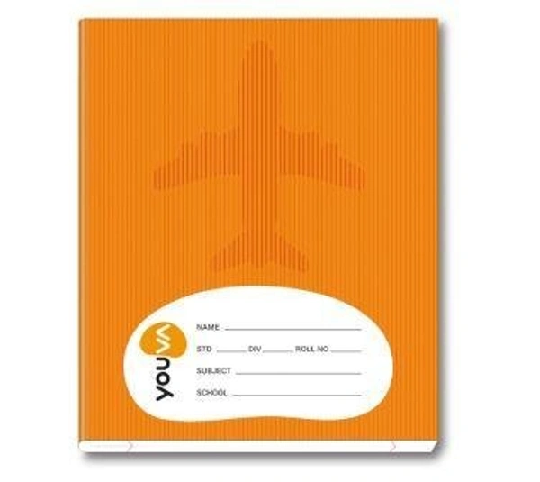 Navneet Youva Soft Bound Hindi Note Book 18×24 cm 2 line 120 Pages