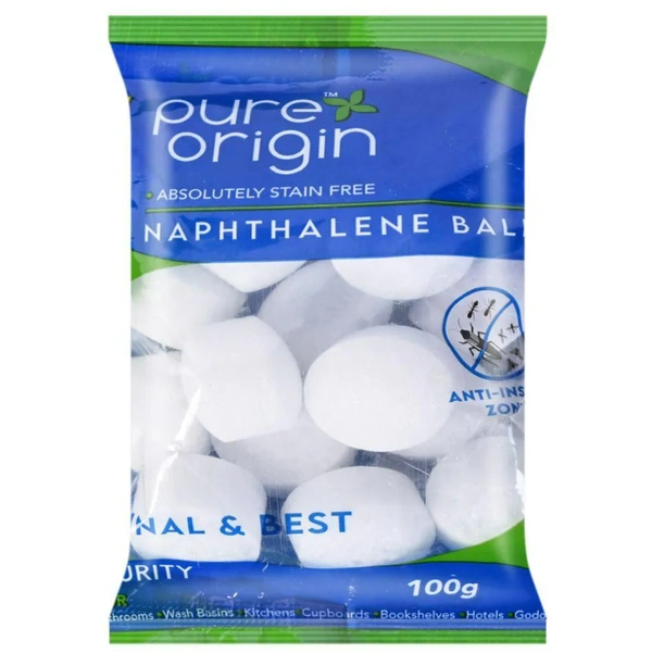 Pure Origin Naphthalene Balls 100 g