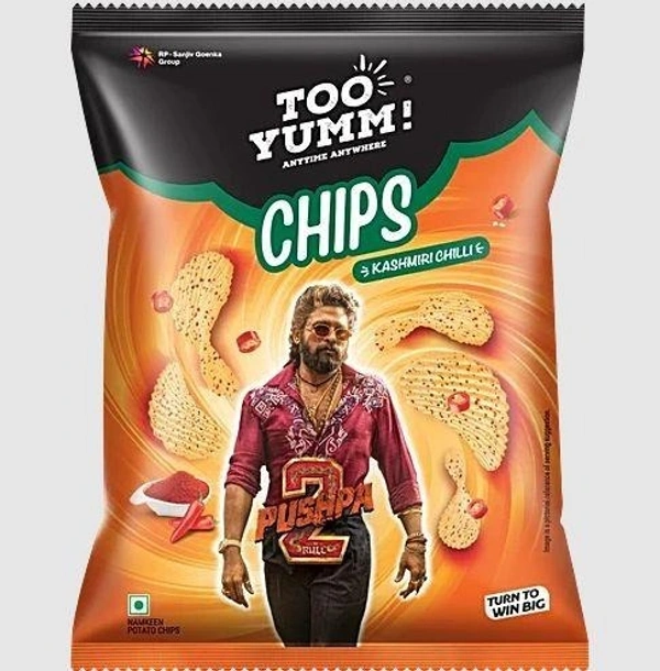 Too Yumm Kashmiri Chilli Chips 10.5gm