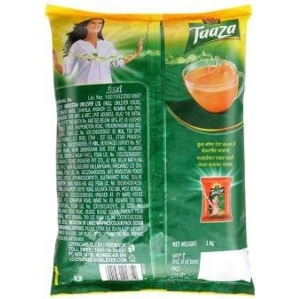 Taaza Brooke Bond Taaza Leaf Tea 1 kg
