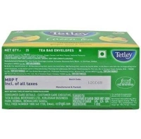 Tetley Ginger Mint and Lemon Green Tea Bags 25 pcs