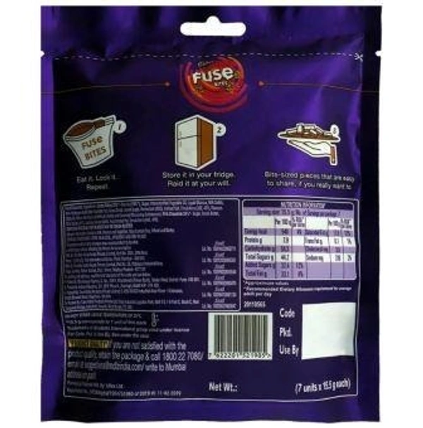 Cadbury Fuse Bites Home Treats 15.5 g (7 pcs)