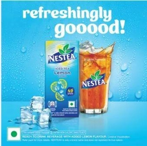 Nestea Lemon Lemon Iced Tea Tetrapack (Ice tea)  (200 ml)