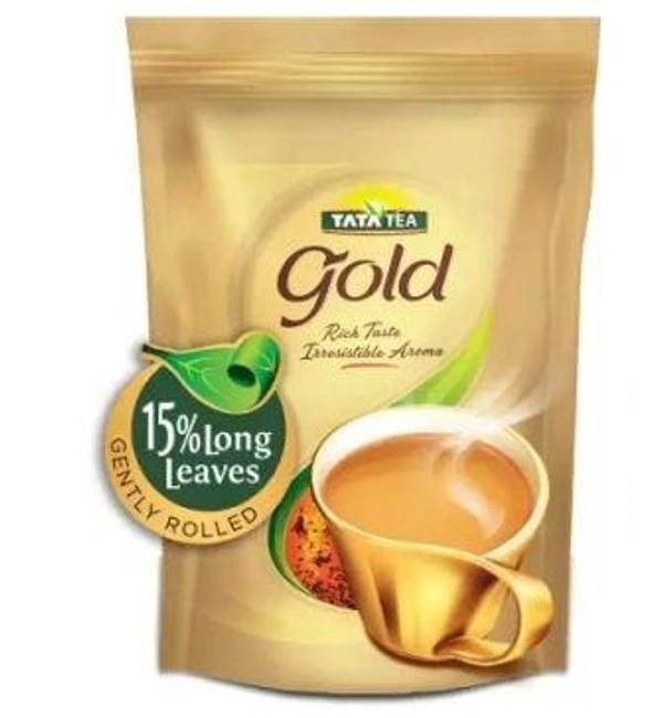 Tata Tea Gold Tea Pouch with 15% Long Leaves (750 g)