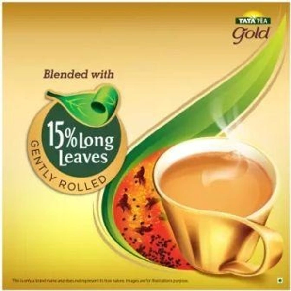 Tata Tea Gold Tea Pouch with 15% Long Leaves (750 g)