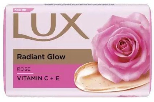 LUX Soft Glow Rose & Vitamin E Beauty Soap Mega Pack (3 x 150 g)