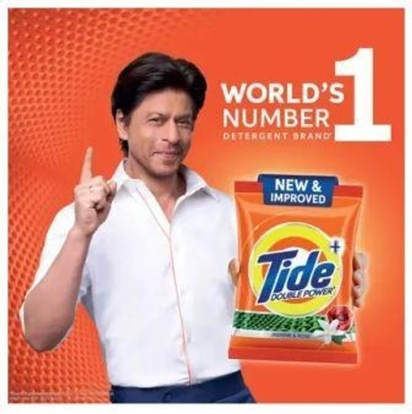 Tide Double Power Jasmine and Rose Detergent Powder  (500 g)