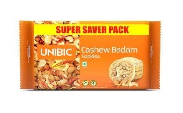 UNIBIC FOODS Cashew Badam Cookies, 500 g