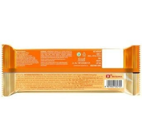 Britannia Treat Orange Creme Wafers Biscuits 55 g