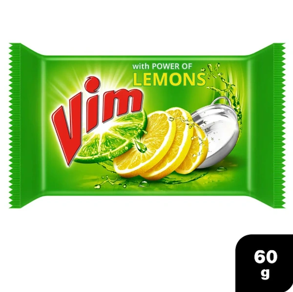 VIM Vim Lemon Dishwash Bar 60 g