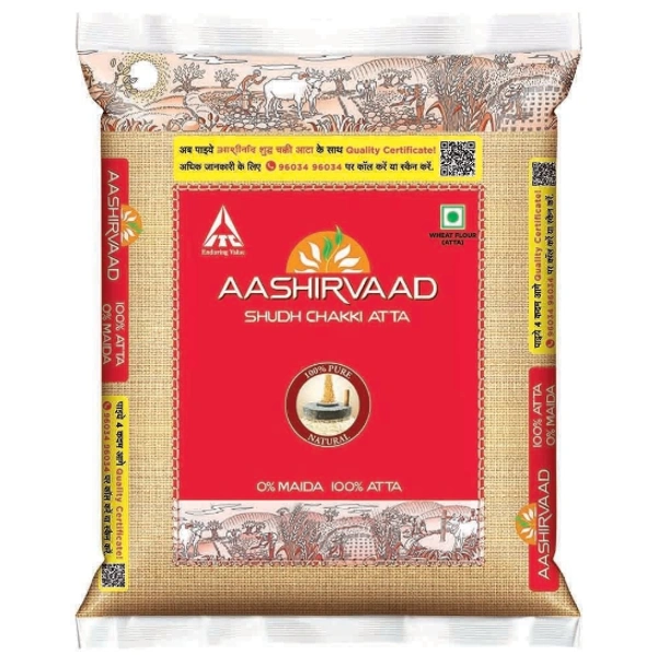 AASHIRVAAD Aashirvaad Shudh Whole Wheat Chakki Atta 10 kg