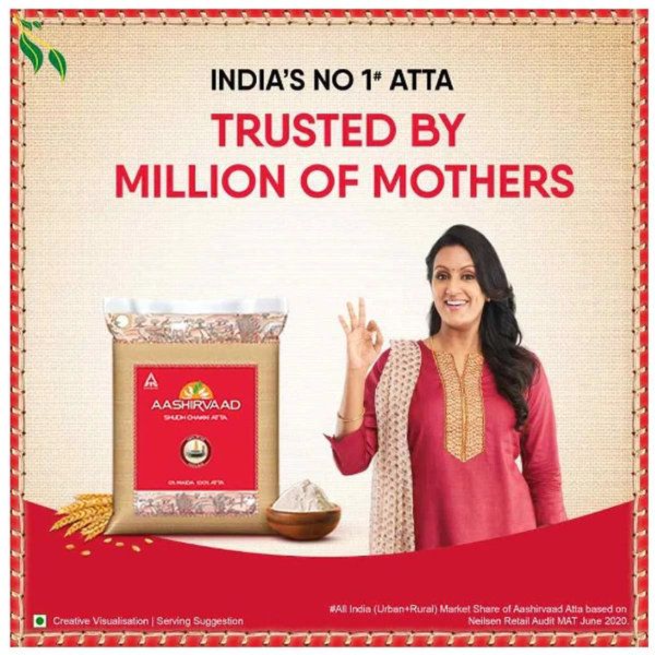 AASHIRVAAD Aashirvaad Shudh Whole Wheat Chakki Atta 10 kg
