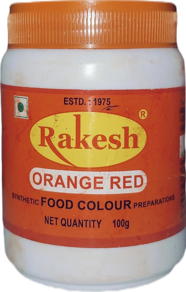 Rakesh Food Colour Orange 100 GM