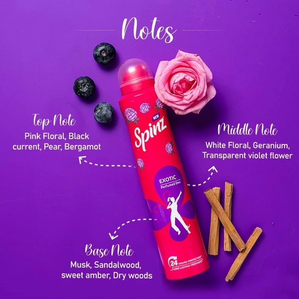 SPINZ Exotic Perfumed Deo For Women