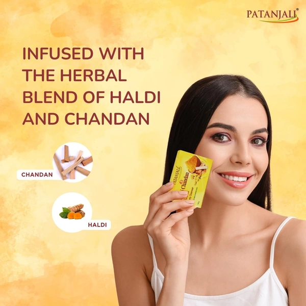 PATANJALI Haldi Chandan Body Cleanser, Hydrating & Refreshing skin  (3 x 150 g)