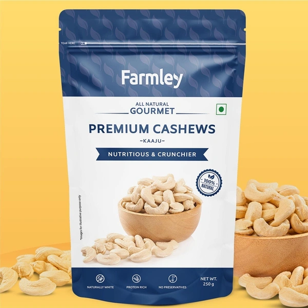 Farmley Whole Cashews 250 gm