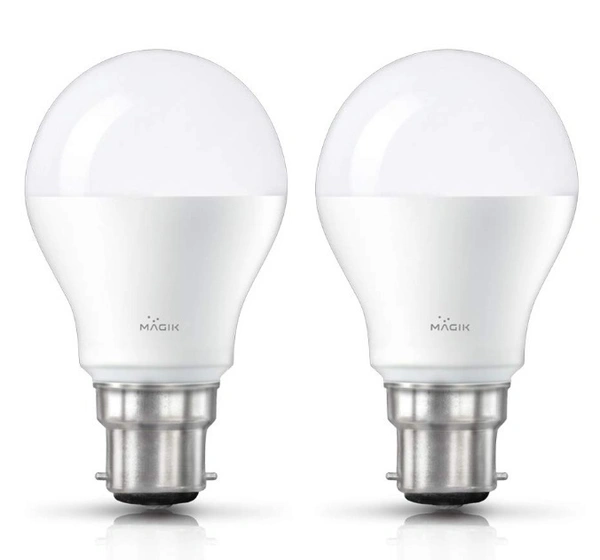 MAGIK Century LED Limited 14-Watts B22 LED White Bulb, Pack of 2, Cool Light