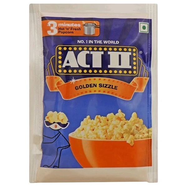 ACT II Golden Sizzle Popcorn 60 g (3 pcs)