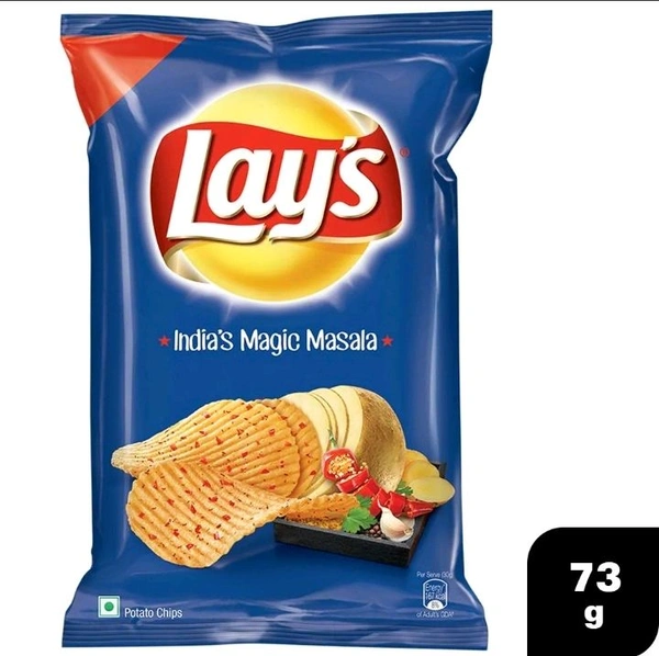 Lay's India's Magic Masala Potato Chips 73 g