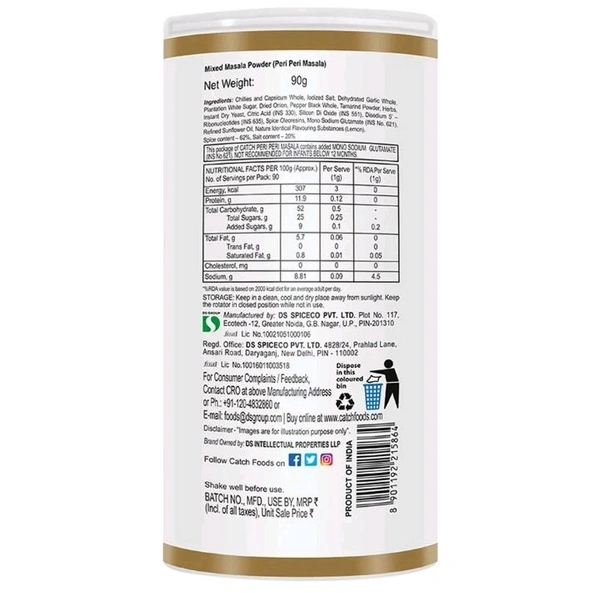 Catch Peri Peri Masala Sprinkler 90 g