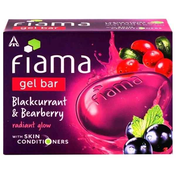 Fiama Bearberry & Blackcurrant Gel Bar 125 g