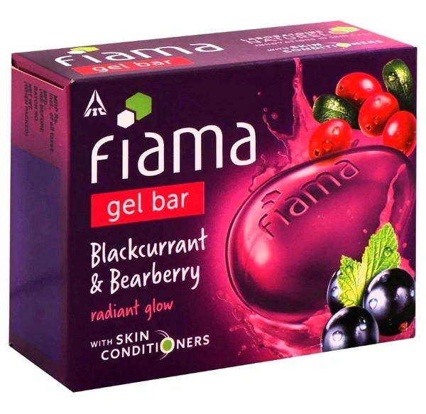 Fiama Bearberry & Blackcurrant Gel Bar 125 g