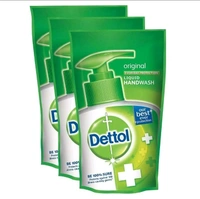 Dettol Original Liquid Handwash Refill 175 ml (Pack of 3)