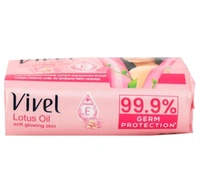 Vivel Lotus Oil Soft Glowing Skin Vitamin E Soap 150 g