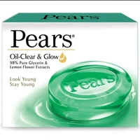 Pears Oil Clear & Glow Soap with Lemon Flower Extracts 75 g