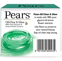 Pears Oil Clear & Glow Soap with Lemon Flower Extracts 75 g