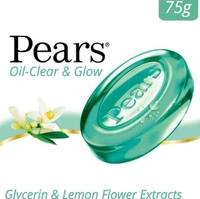 Pears Oil Clear & Glow Soap with Lemon Flower Extracts 75 g